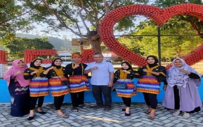 Ekskul Tari SMA Negeri 6 Karawang Mengikuti Roadshow HUT ke-16 TVRI Jawa Barat