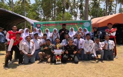 PASKIB SMA Negeri 6 Karawang RAIH JUARA UMUM PADA KEMAH PASKIBRA-III SE-KABUPATEN DAN KOTA BIMA