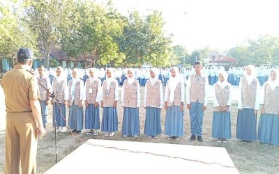 Pengukuhan Angkatan Pertama Pengurus ZERO WASTE SMA Negeri 6 Karawang Masa Bakti 2023/2024